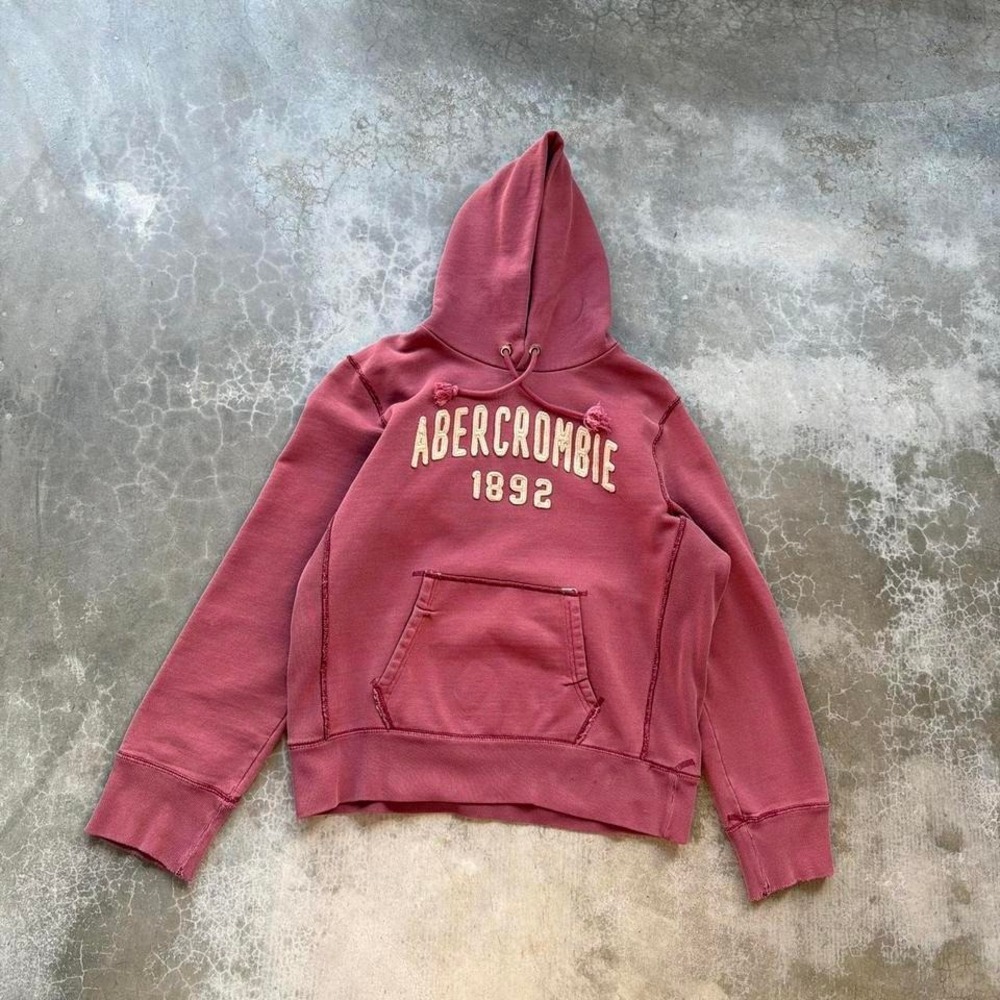 Vintage 2000's Abercrombie & Fitch Heavy weight classic hoodie - Picture 3 of 7